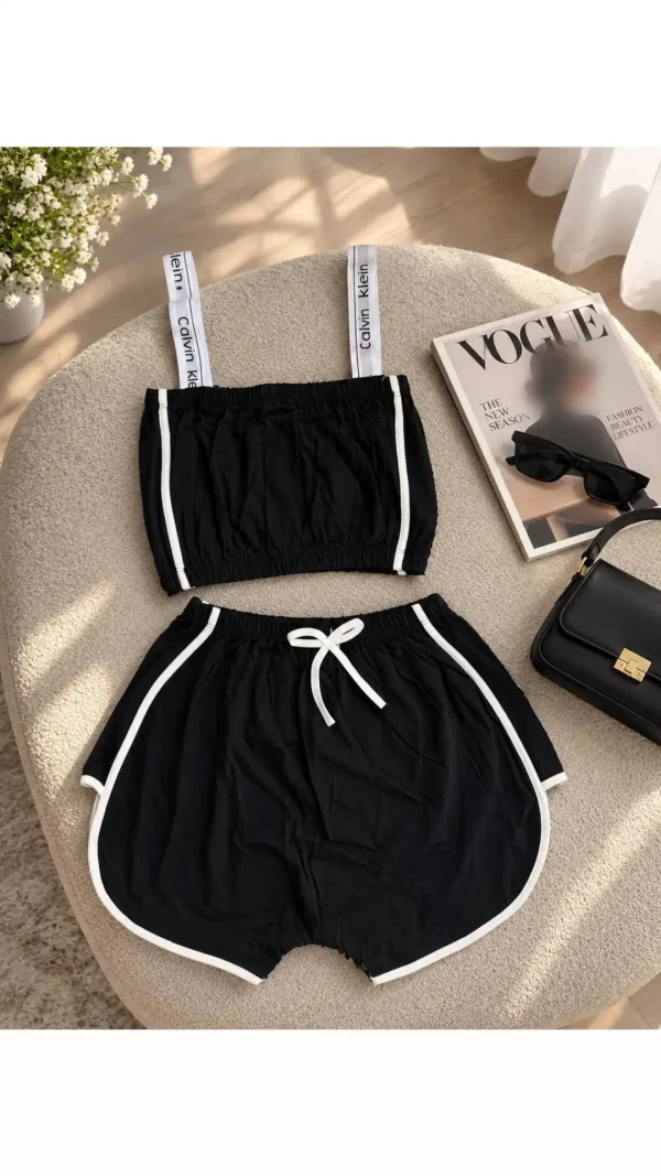 ست نیمتنه شورتک CK زنانه ۵۳۰۸۸